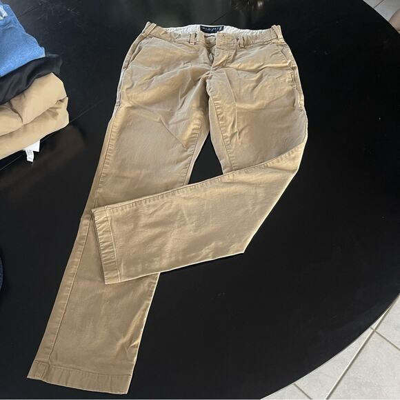 abercrombie skinny stretch khaki pants - Picture 1 of 5